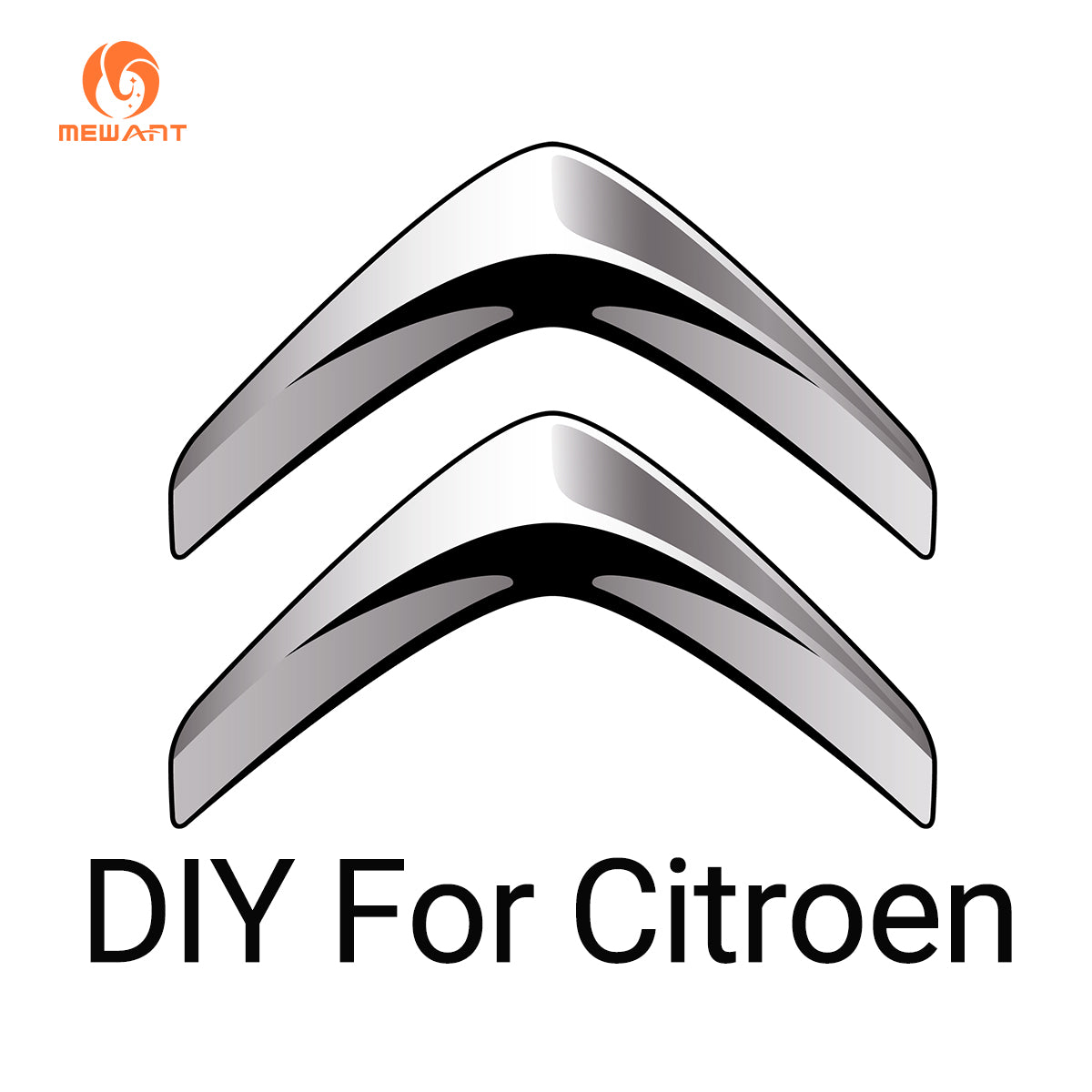 Mewant Mesh Alcantara DIY personalizar estilo-para la serie Citroen