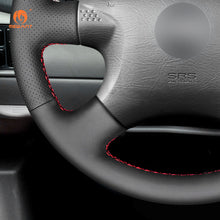 Carica l&#39;immagine nel visualizzatore di Gallery, Car Steering Wheel Cover for Nissan Almera (N16) 2000-2003 / X-Trail (T30) 2001-2003 / Terrano 2 2001-2002 / Almera Tino 2000-2003 / Micra 2000-2002 / Primera 2001 / Pulsar N16 2000-2003
