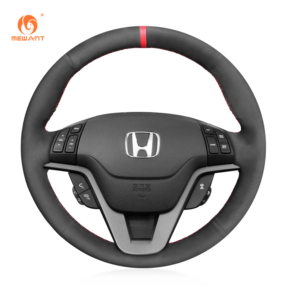 Car Steering Wheel Cover for Honda CR-V CRV 2006-2012 / Crossroad 2007