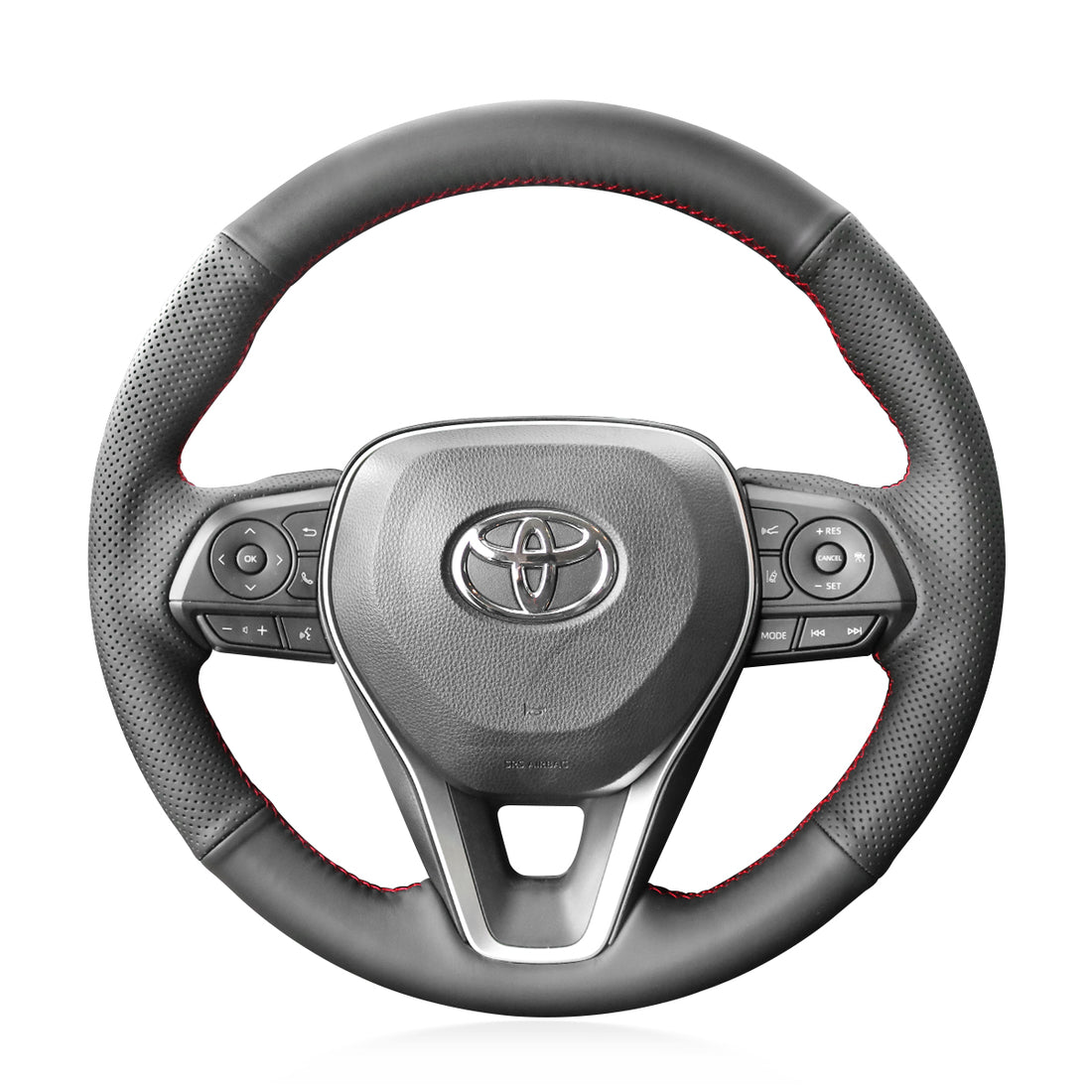 MEWANT Steering Wheel Cover for Toyota RAV4 Camry Cross Avalon Venza 2018-2024