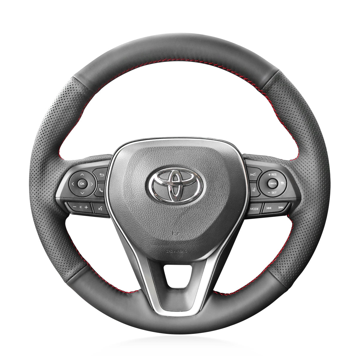 MEWANT Steering Wheel Cover for Toyota RAV4 Camry Cross Avalon Venza 2018-2024