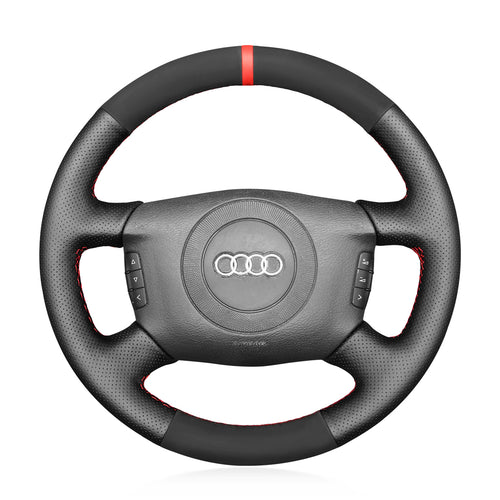 Car steering wheel cover for Audi A4 A6 A8 S4
