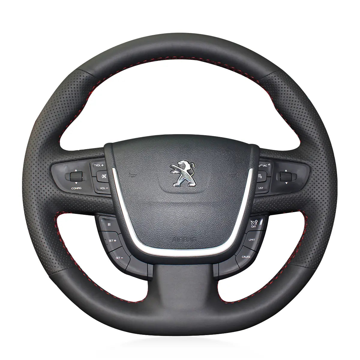 MEWANT Steering Wheel Cover for Peugeot 508 508SW 2011-2018