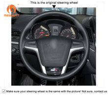 Carica l&#39;immagine nel visualizzatore di Gallery, MEWAN Genuine Leather Car Steering Wheel Cove for MG5 2012-2018
