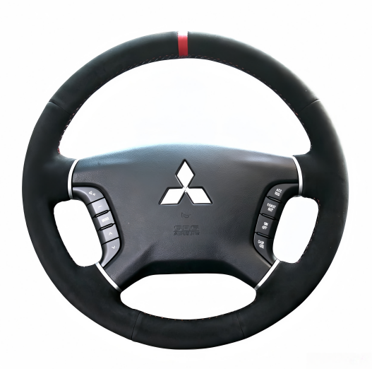 MEWANT Steering Wheel Cover for Mitsubishi Pajero (Montero) Shogun Delica 2006-2021