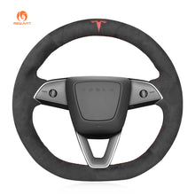 Carica l&#39;immagine nel visualizzatore di Gallery, Car Steering Wheel Cover for 2024 Tesla Model 3 Highland
