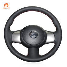 Load image into Gallery viewer, Car Steering Wheel Cover for Nissan Cube (Z12) 2008-2020 / Micra 2010-2017/NV200 2013-2017 /Versa 2012-2014 / Versa Note 2012-2013 /Almera N17 2012-2013
