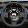 MEWANTCar Steering Wheel Cover for Fiat 500X 2014-2021