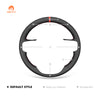 MEWANT Hand Stitch Car Steering Wheel Cover for GMC Sierra 1500 Limited 2022 Sierra 3500 Yukon (XL)