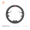 MEWANT Hand Stitch Black Suede Car Steering Wheel Cover for Honda CR-V CRV 2012-2018