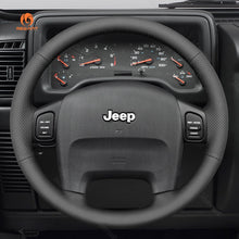 Carica l&#39;immagine nel visualizzatore Galleria, MEWANT Car Steering Wheel Cover for Jeep Wrangler Grand Cherokee
