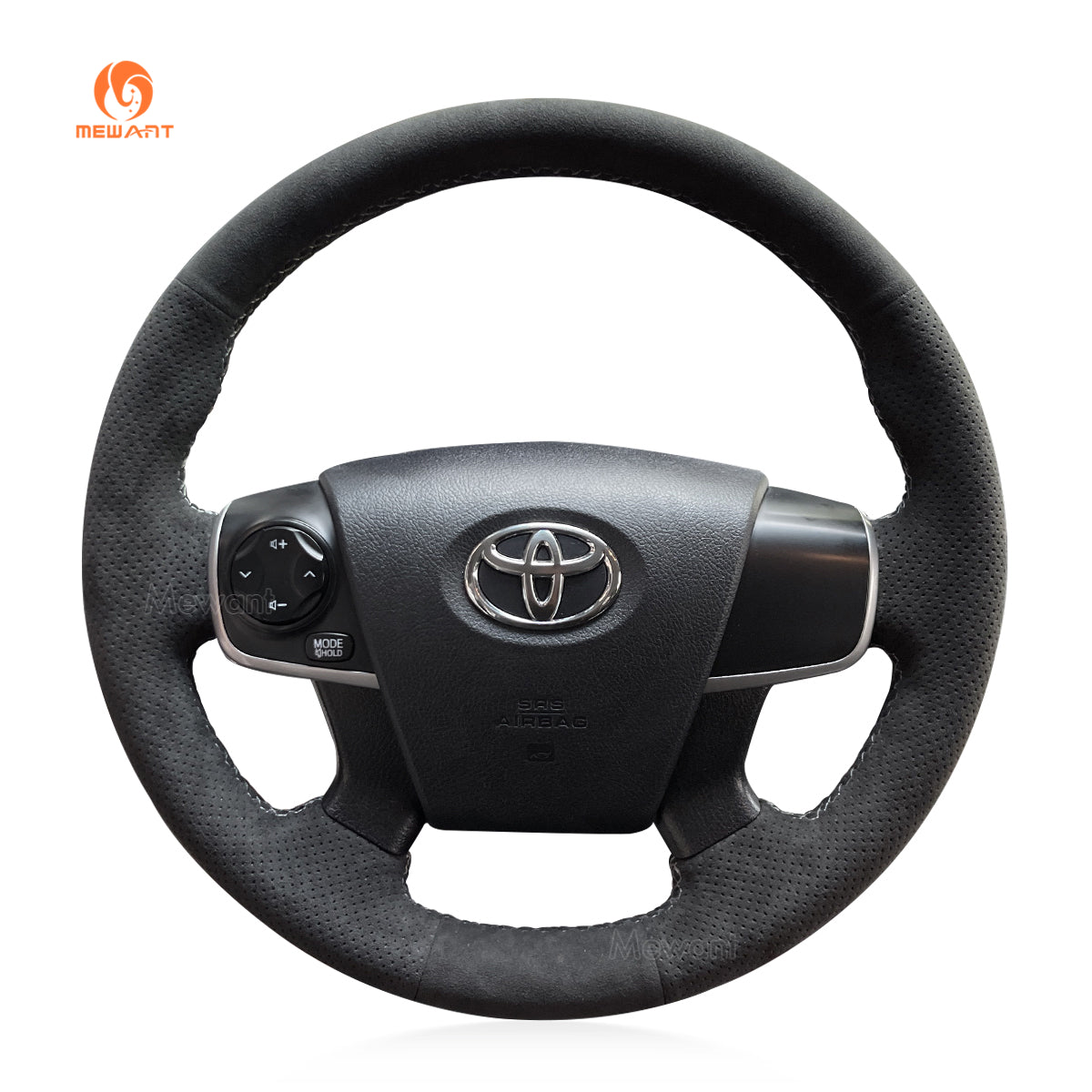 Car steering wheel cover for Toyota Camry 2017-2021 / Corolla 2018-2021 / RAV4 2018-2021