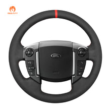 Lade das Bild in den Galerie-Viewer, MEWANT Real Leather Car Steering Wheel Cover for Land Rover Discovery 4 2010-2016

