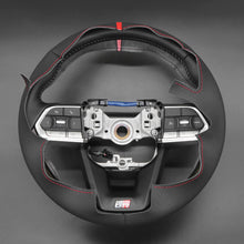 Lade das Bild in den Galerie-Viewer, MEWANT Hand Stitch Car Steering Wheel Cover for Toyota Land Cruiser 300 GR Sport
