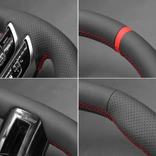 Carica l&#39;immagine nel visualizzatore di Gallery, MEWAN Genuine Leather Car Steering Wheel Cove for Mercedes-Benz CLA35 AMG/ AMG GT 63
