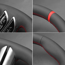 Carica l&#39;immagine nel visualizzatore di Gallery, MEWAN Genuine Leather Car Steering Wheel Cove for Mercedes-Benz CLS 450 / C260L / E-Class
