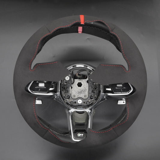 Car Steering Wheel Cover for Jaguar XE 2020-2022