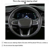 Car Steering Wheel Cover for Jeep Compass II(MP) 2021-2024