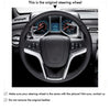 Car Steering Wheel Cover for Chevrolet Camaro 2012-2015