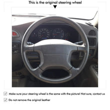 Cargue la imagen en el visor de la Galería, Car Steering Wheel Cover for Nissan Patrol 1997-2004/Patrol GR V y61 Wagon 1997-2005
