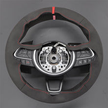 Cargue la imagen en el visor de la galería, MEWAN Genuine Leather Car Steering Wheel Cove for Fiat 500X 2022-2024
