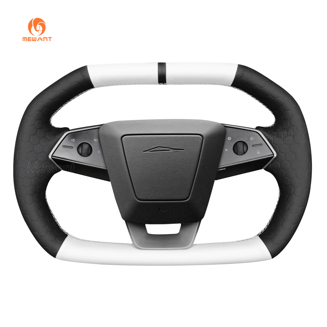 MEWANT Steering Wheel Cover for Tesla Cybertruck 2023-2026