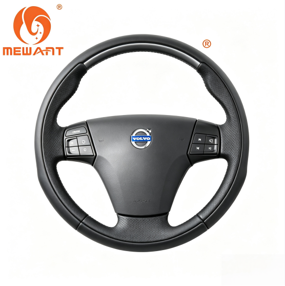 MEWANT Steering Wheel Cover for Volvo C70 S40 R-Design Sport 2005-2013