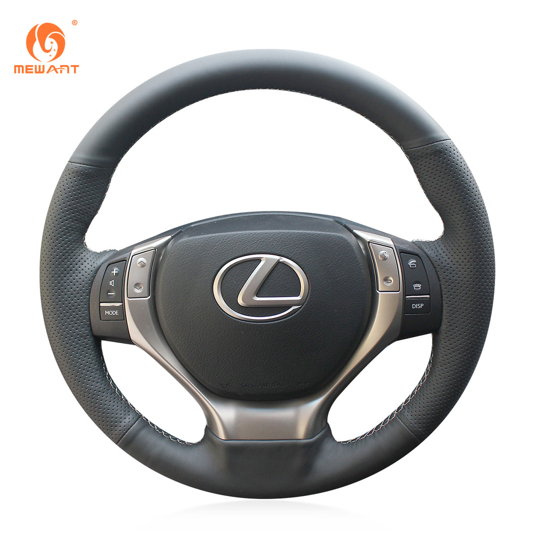 MEWAN Genuine Leather Car Steering Wheel Cove for LexusES250 /ES300h /GS250 /GS300h /RX270 /RX350