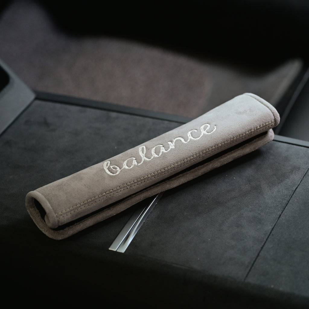 Premium Suede Seat Belt Pads