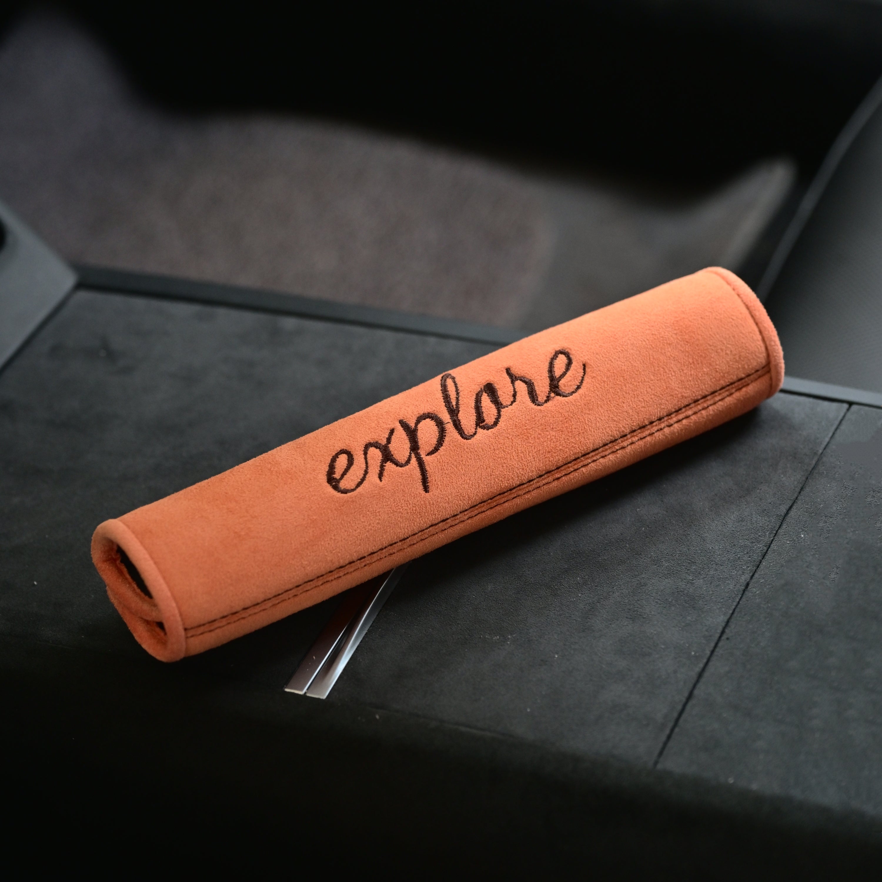 Premium Suede Seat Belt Pads