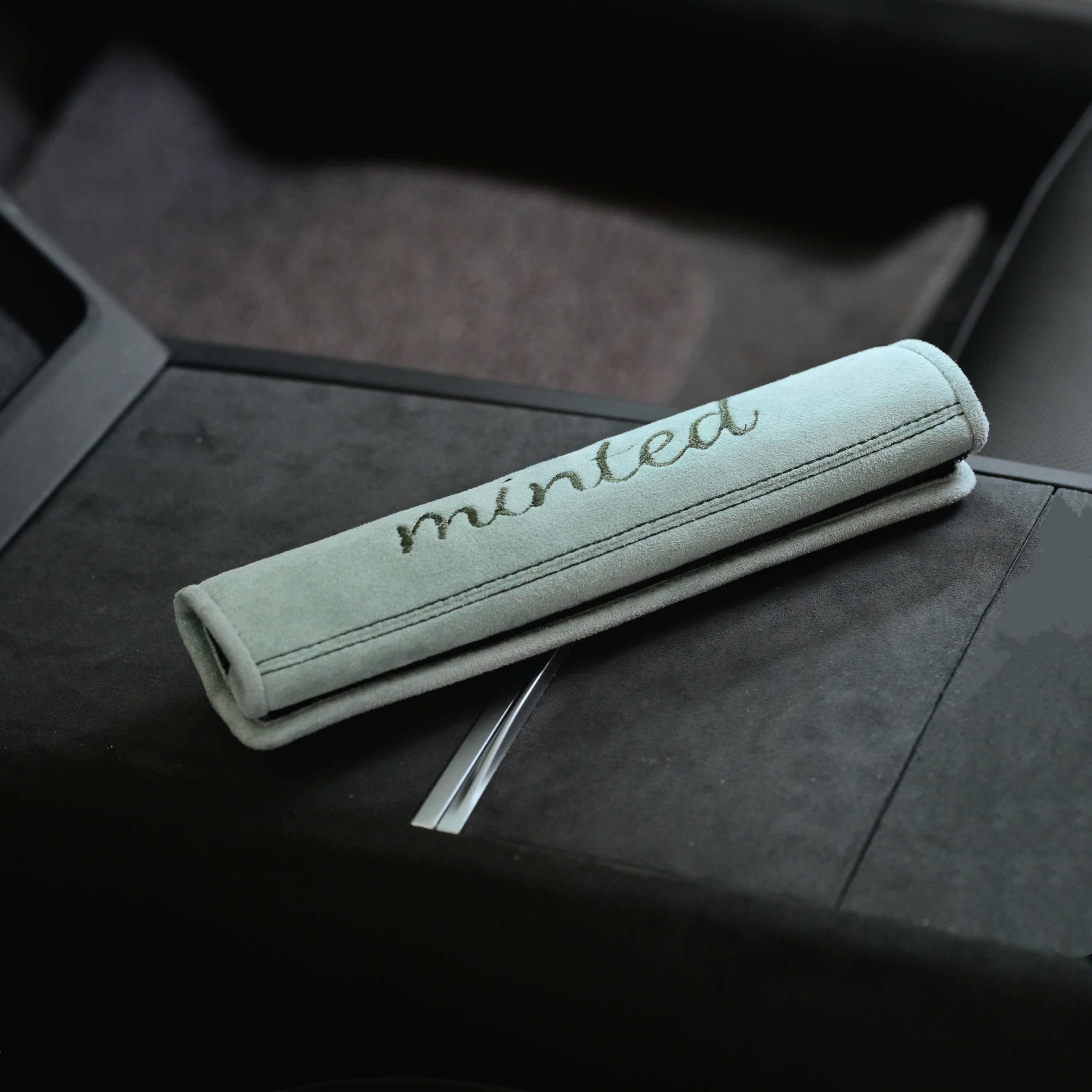 Premium Suede Seat Belt Pads