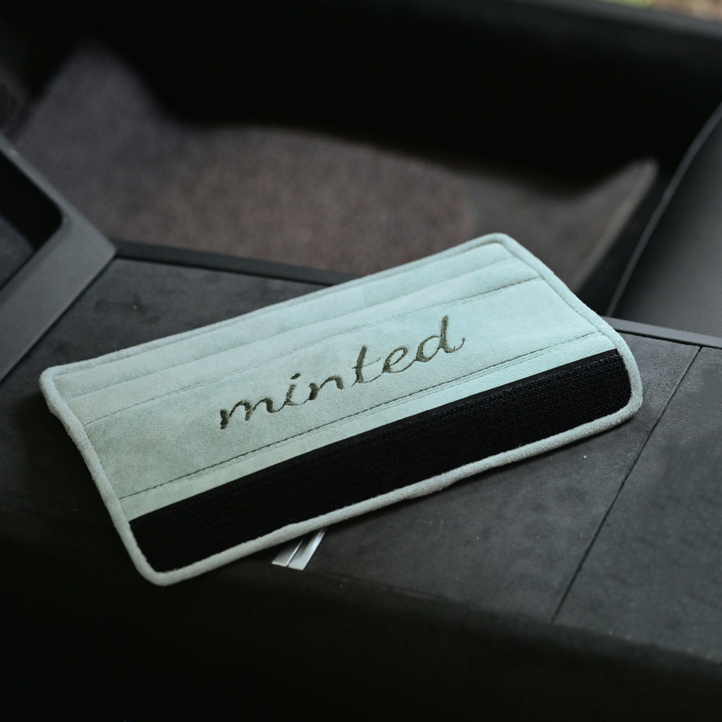 Premium Suede Seat Belt Pads