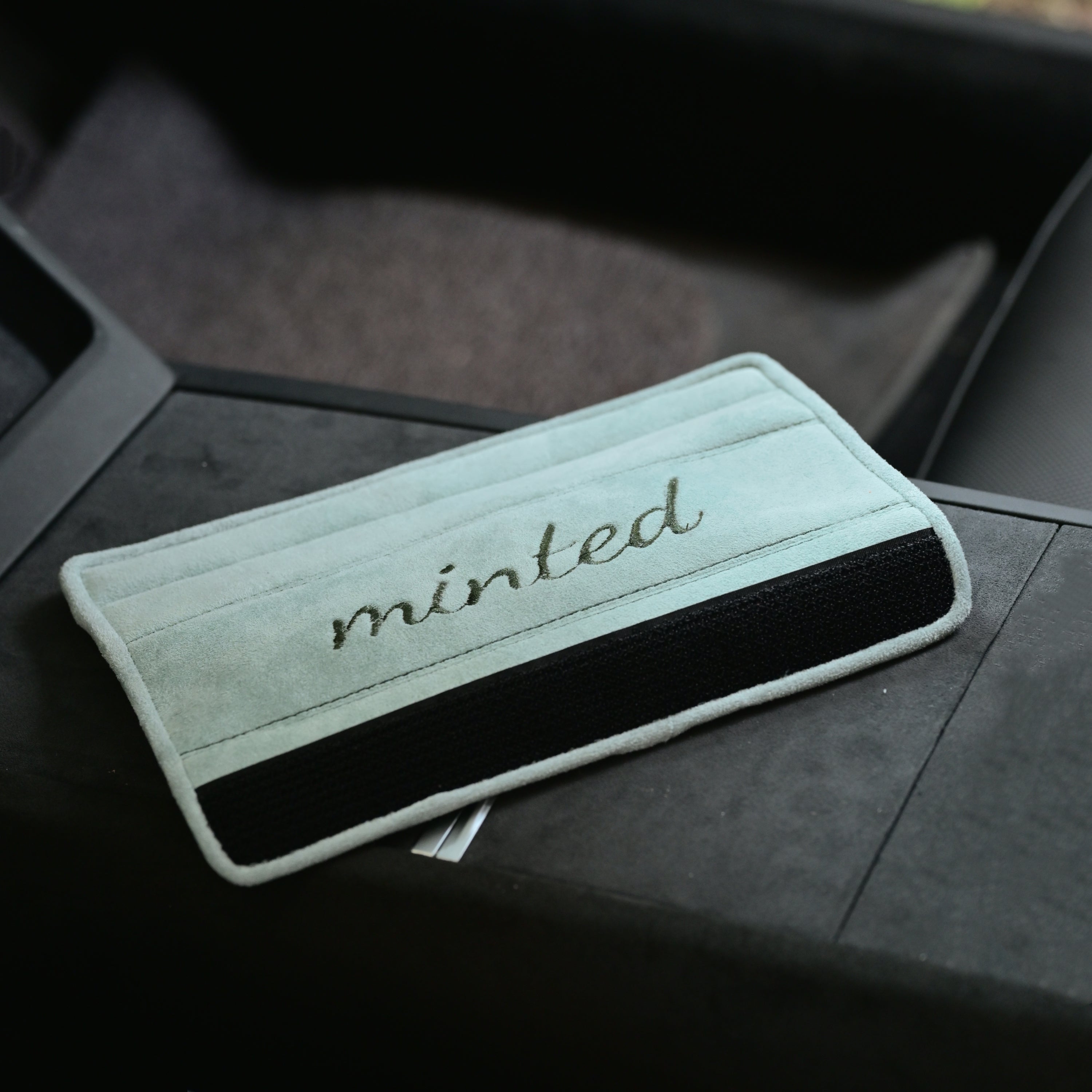 Premium Suede Seat Belt Pads