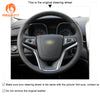 Car Steering Wheel Cover for Chevrolet Malibu 2011-2014 / Volt 2011-2015