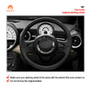 Car steering wheel cover for Mini