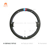 MEWANT Dark Grey Alcantara Car Steering Wheel Cover for BMW E46 318i 325i 330ci / E39 / X5 E53 / Z3 E36/7 E36/8