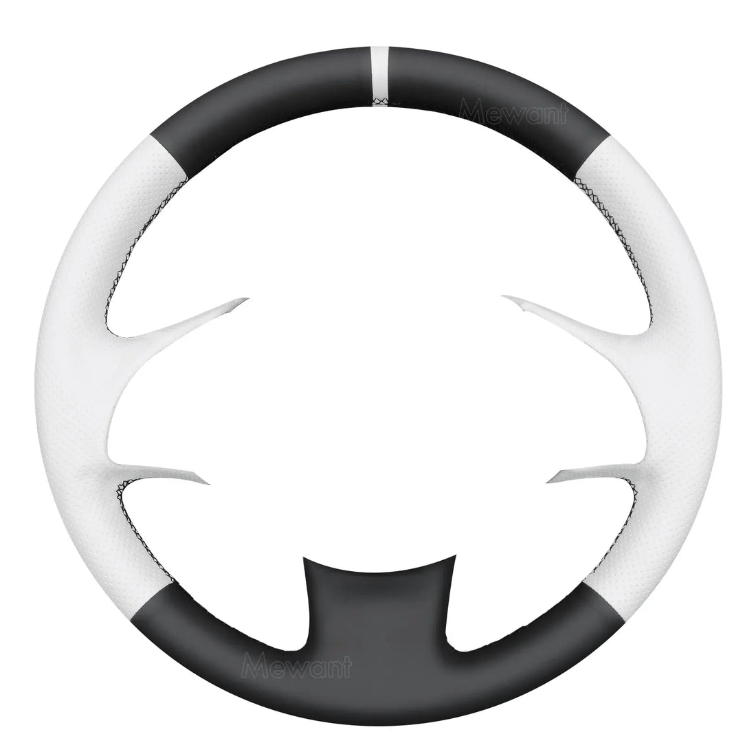 MEWANT Steering Wheel Cover for Fiat Abarth 500 500e 500C 2007-2018