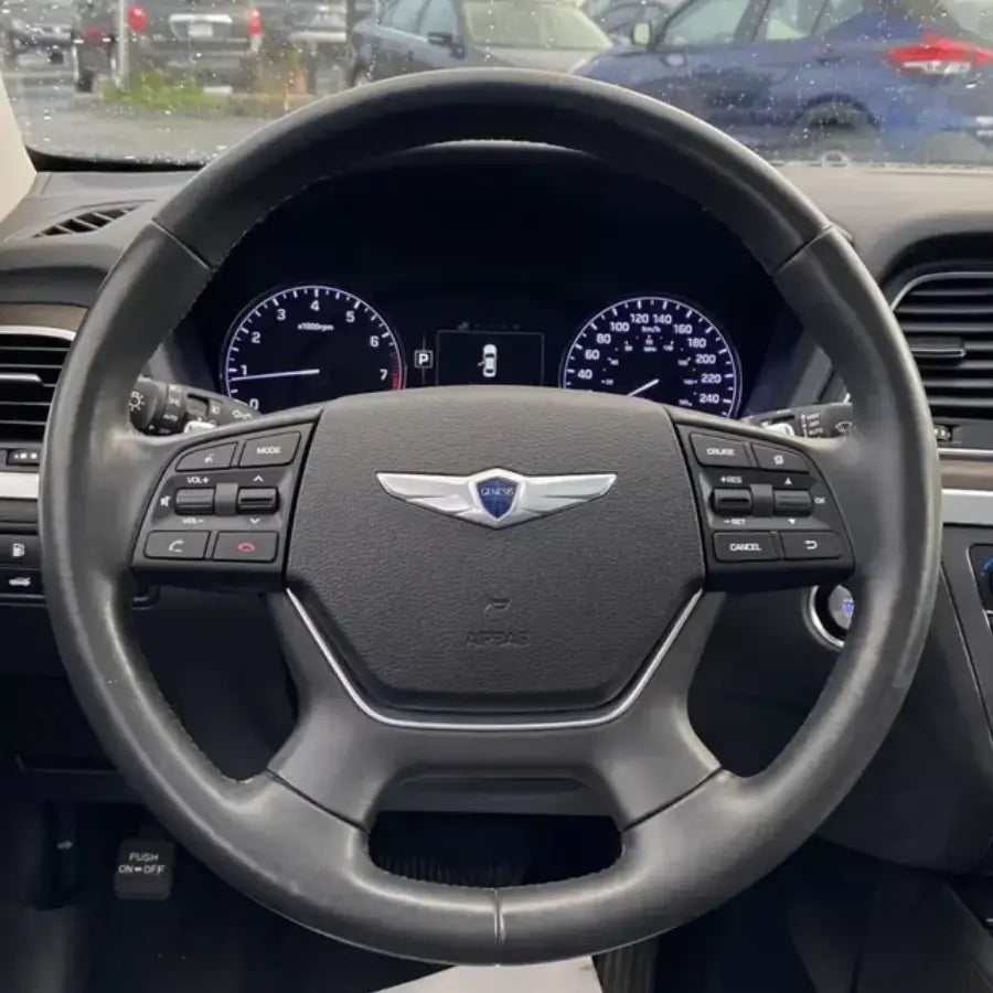 MEWANT Steering Wheel Cover for Hyundai Genesis G80 2014-2020
