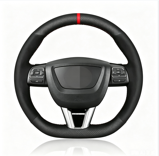 MEWANT Steering Wheel Cover for Seat Leon 2009-2012