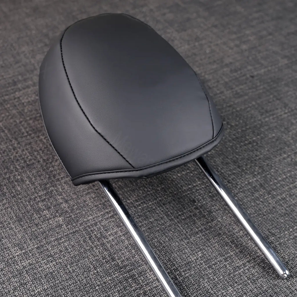 Transform your daily commute. Mewant premium leather car headrest covers with charming pet embroidery protect your seats and add a luxurious, personal touch, Fit for Tesla Model Y 2020-2025