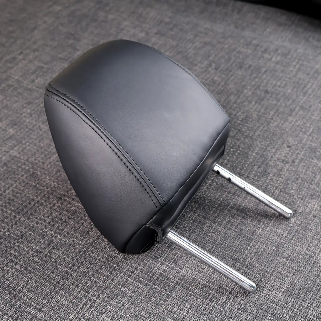Transform your daily commute. Mewant premium leather car headrest covers with charming pet embroidery protect your seats and add a luxurious, personal touch, Fit for Toyota Camry Avalon Highlander 2018-2025