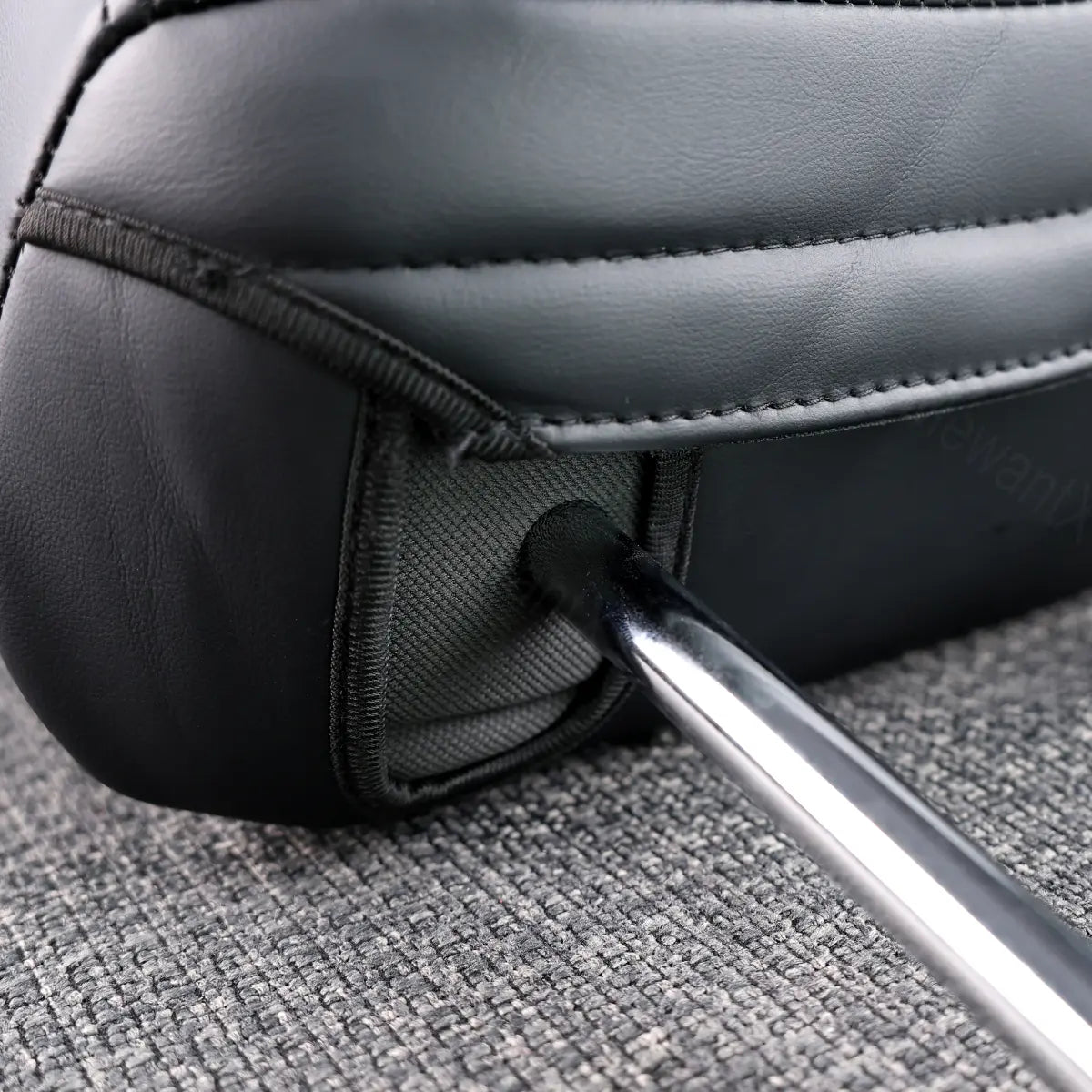 Mewant Leather Car Headrest Cover Compatible with Toyota Rav4 2019-2024 / Corolla 2019-2022 (2 Pcs)