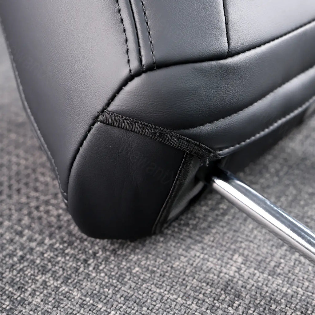 Mewant Leather Car Headrest Cover Compatible with Toyota Rav4 2019-2024 / Corolla 2019-2022 (2 Pcs)