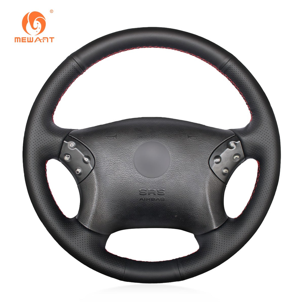 Car Steering Wheel Cover for Mercedes Benz C-Class W203 2001-2007 / C32 AMG 2002-2003