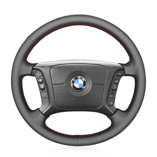 Car Steering Wheel Cover for BMW 3 Series E36 E36/5 1999-2000 / 3 Series E46 E46/5 2000-2005 / 5 Series E39 1995-2001 / 7 Series E38 E38/2 E38/3 1995-2001 / 8 Series E31 1996-1997 / X3 E83 2004-2006 / X5 E53 2000-2006 / Z3 E36/8 1996-1999