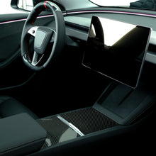 Charger l&#39;image dans la galerie, MEWAN Car Auto Parts Steering Wheel Cover Side Camera Protection Cover Door Handles Wrap for 2024 Tesla Model 3 Highland
