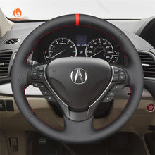 Bild in den Galerie-Viewer laden, MEWAN Genuine Leather Car Steering Wheel Cove for Acura RDX / TL / ILX - Mewant Cover
