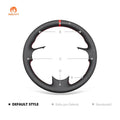 MEWANT Genuine Leather Car Steering Wheel Cove for Acura RDX / TL / ILX - Alcantara, Leather, Carbon Fiber, Easy Install, Non - Slip, Best Steering Wheel Cover