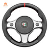 MEWAN Genuine Leather Car Steering Wheel Cove for Alfa Romeo 159 TI - Mewant Cover