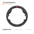MEWANT Genuine Leather Car Steering Wheel Cove for Mini Countryman (U25)/ Hardtop (F66)/ Electric Countryman (U25)/ Electric Hatch (F66) - Alcantara, Leather, Carbon Fiber, Easy Install, Non - Slip, Best Steering Wheel Cover